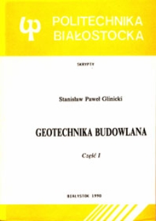 Geotechnika budowlana. Cz.1