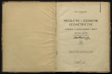 Kreślenie i zdobienie geometryczne dostosowane do potrzeb przemysłu i rzemiosł