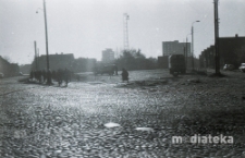 Rynek Sienny, Białystok, druga połowa lat 70. XX w., fot. ze zbiorów Andrzeja Trzcińskiego