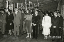 Szkolny bal karnawałowy, Białystok, druga połowa lat 70. XX w., fot. ze zbiorów Andrzeja Trzcińskiego