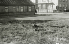 ul. Cieszyńska, Białystok, druga połowa lat 70. XX w., fot. ze zbiorów Andrzeja Trzcińskiego