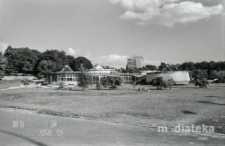 Spodki, Park im. Jadwigi Dziekońskiej, Białystok, druga połowa lat 70. XX w., fot. ze zbiorów Andrzeja Trzcińskiego