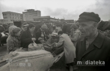 Rynek, ul. Generała J&oacute;zefa Bema, Białystok, ok. 1978 r., fot. ze zbior&oacute;w Andrzeja Trzcińskiego