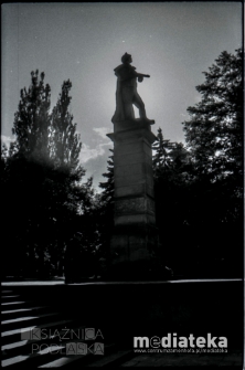 Pomnik Wdzięczności Armii Czerwonej, Park Plany, Białystok, druga połowa lat 70. XX w., fot. ze zbiorów Andrzeja Trzcińskiego