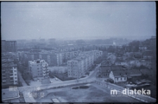 Panorama miasta, Białystok, druga połowa lat 70. XX w., fot. ze zbior&oacute;w Andrzeja Trzcińskiego