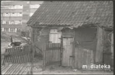 Stara zabudowa, Piaski, Białystok, druga połowa lat 70. XX w., fot. ze zbior&oacute;w Andrzeja Trzcińskiego