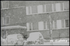 Zima w mieście, Białystok, druga połowa lat 70. XX w., fot. ze zbiorów Andrzeja Trzcińskiego