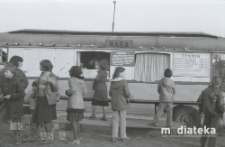 Wesołe miasteczko, Rynek Sienny, Białystok, ok. 1978 r., fot. ze zbiorów Andrzej Trzcińskiego