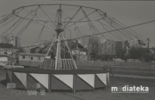 Wesołe miasteczko, Rynek Sienny, Białystok, ok. 1978 r., fot. ze zbiorów Andrzej Trzcińskiego