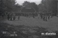Muszla koncertowa w Parku Kr&oacute;lowej Heleny, Bielsk Podlaski, ok. 1978 r., fot. ze zbior&oacute;w Andrzej Trzcińskiego