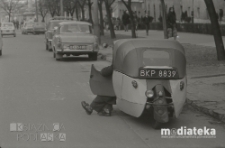 Pojazd Velorex, Białystok, ok. 1978 r., fot. ze zbiorów Andrzej Trzcińskiego