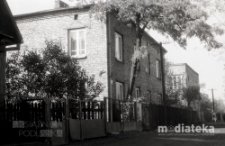 Budynki z cegły, Białystok, druga połowa lat 70. XX w., fot. ze zbiorów Andrzeja Trzcińskiego