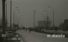 Ulica, Białystok, druga połowa lat 70. XX w., fot. ze zbiorów Andrzeja Trzcińskiego