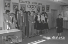 Egzaminy maturalne, Liceum Ogólnokształcące nr IV im. C.K.Norwida w Białymstoku, ul. Zwierzyniecka 9A, Białystok, druga połowa lat 70. XX w., fot. ze zbiorów Andrzeja Trzcińskiego