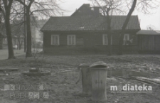 Drewniana zabudowa, Białystok, druga połowa lat 70. XX w., fot. ze zbiorów Andrzeja Trzcińskiego