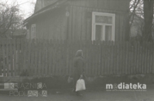 Drewniana zabudowa, Białystok, druga połowa lat 70. XX w., fot. ze zbiorów Andrzeja Trzcińskiego