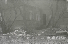 Drewniana zabudowa, Białystok, druga połowa lat 70. XX w., fot. ze zbiorów Andrzeja Trzcińskiego