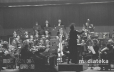Koncert w Filharmonii Podlaskiej, ul. Podleśna 2, Białystok, druga połowa lat 70. XX w., fot. ze zbiorów Andrzeja Trzcińskiego