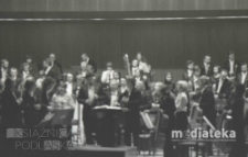 Koncert w Filharmonii Podlaskiej, ul. Podleśna 2, Białystok, druga połowa lat 70. XX w., fot. ze zbiorów Andrzeja Trzcińskiego