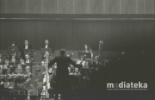 Koncert w Filharmonii Podlaskiej, ul. Podleśna 2, Białystok, druga połowa lat 70. XX w., fot. ze zbiorów Andrzeja Trzcińskiego