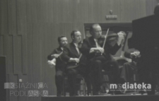 Koncert w Filharmonii Podlaskiej, ul. Podleśna 2, Białystok, druga połowa lat 70. XX w., fot. ze zbiorów Andrzeja Trzcińskiego