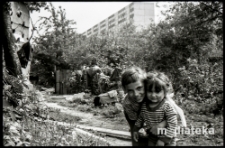 Stara zabudowa, Piaski, Białystok, druga połowa lat 70. XX w., fot. ze zbior&oacute;w Andrzeja Trzcińskiego