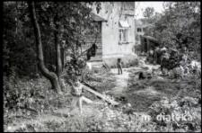 Stara zabudowa, Piaski, Białystok, druga połowa lat 70. XX w., fot. ze zbiorów Andrzeja Trzcińskiego