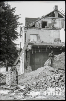 Stara zabudowa, Piaski, Białystok, druga połowa lat 70. XX w., fot. ze zbiorów Andrzeja Trzcińskiego