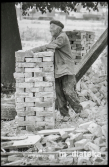 Stara zabudowa, Piaski, Białystok, druga połowa lat 70. XX w., fot. ze zbiorów Andrzeja Trzcińskiego