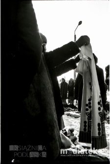 Targ zimowy, Białystok, druga połowa lat 70. XX w., fot. ze zbiorów Andrzeja Trzcińskiego