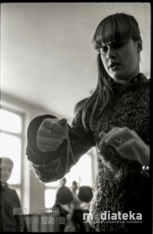 Zajęcia szkolne, Szkoła Podstawowa nr 25 im. Janusza Kusocińskiego, ul. Zwierzyniecka 9a, Białystok, druga połowa lat 70. XX w., fot. ze zbiorów Andrzeja Trzcińskiego