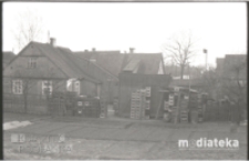 Stare zabudowania, Białystok, druga połowa lat 70. XX w., fot. ze zbior&oacute;w Andrzeja Trzcińskiego
