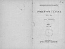 Korespondencya 1815-1823. T. 4, 1821-1823