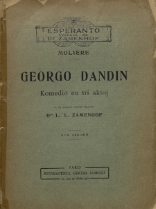 Georgo Dandin : komedio en tri aktoj