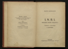 I.N.R.I. : radosna wieść skazańca