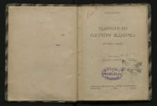 Tęsknota do ojczyzny błękitnej : (wyb&oacute;r pieśni)