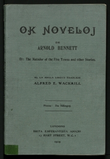 Ok noveloj : el : The matador of the five towns and other stories