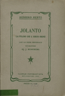 Jolanto : la filino de L'Reĝo René