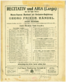 Serse. HWV 40 (aranż.)