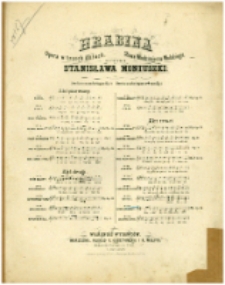 Hrabina : opera w trzech aktach : Akt trzeci. No 23, Śpiew Hrabiny Zbudzić się z ułudnych sn&oacute;w