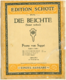 Die Beichte :„Sonst nichts?“