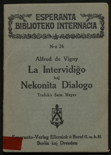 La intervidiĝo kaj Nekonita dialogo