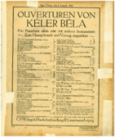 Lustspiel Overture.Op. 73 (aranż.)