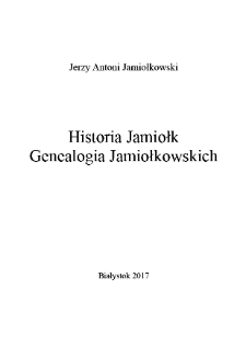 Jamiołki Genealogia Jamiołkowskich