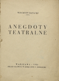 Anegdoty teatralne