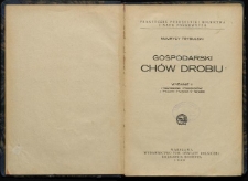 Gospodarski ch&oacute;w drobiu