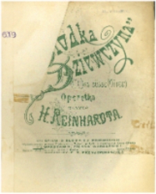 Słodka dziewczyna =( Das s&uuml;sse M&auml;del) : operetka. No. 2, Warszawo, Piękna Warszawo!