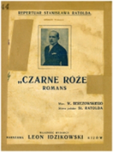 "Czarne róże" : romans