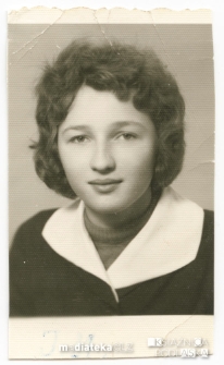 Zdjęcie szkolne Ireny Michalczuk, Białystok - 1964 r.