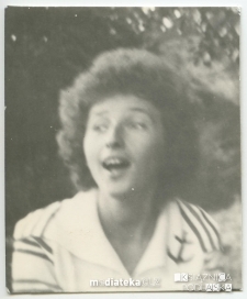 Portret Ireny Michalczuk, Augustów (woj. podlaskie), druga połowa lat 60. XX w.